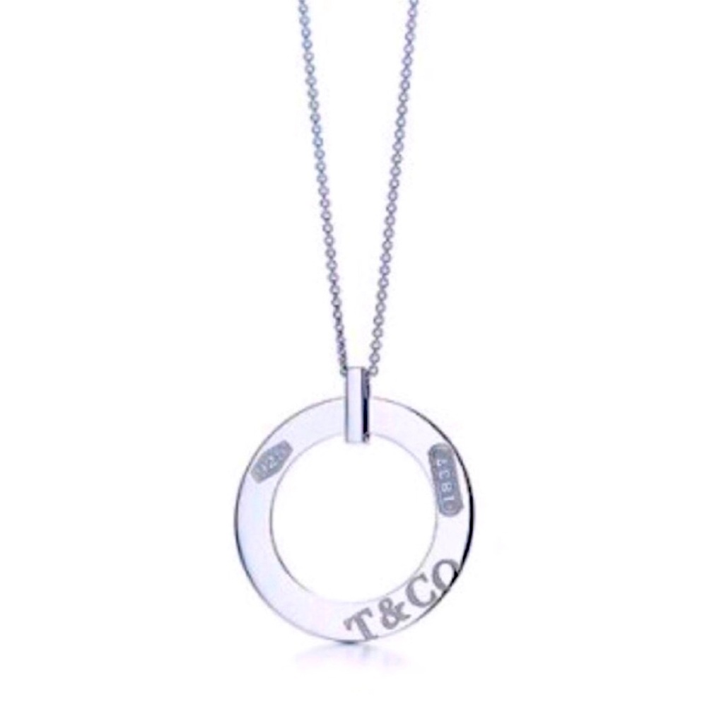Tiffany and Co circle pendant, authentic
